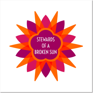 Stewards of a Broken Sun Podcast Logo Posters and Art